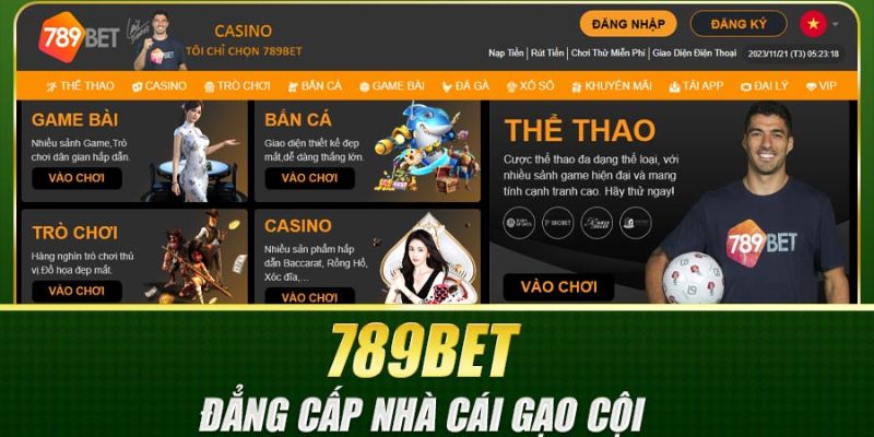 Thỏa mãn mọi đam mê với kho game đa dạng, phong phú tại 789bet VIP